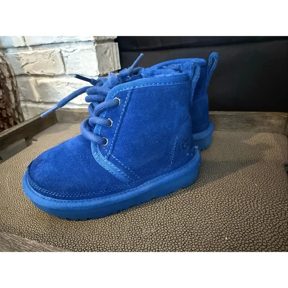 UGG Neumel II Boot Toddler 'Royal Blue' 7C-toddler